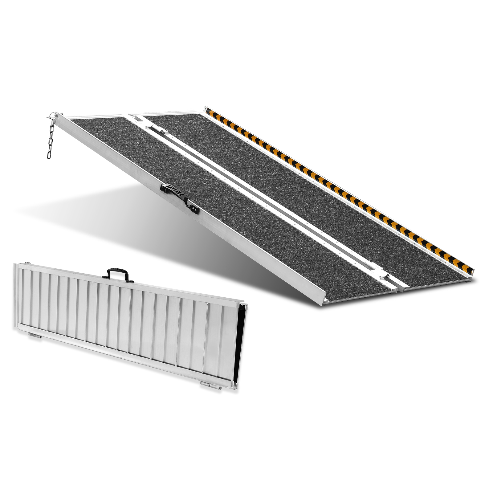 VEVOR Folding Wheelchair Ramp Portable Aluminum Threshold Ramp meilleur 305 cm 363 kg