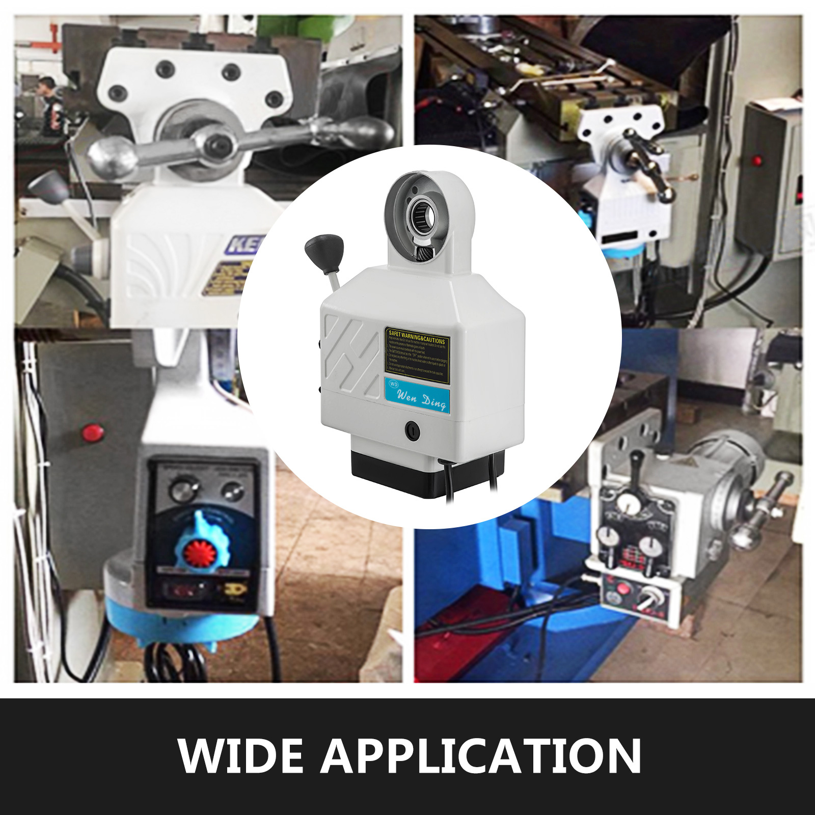 Power Feed Yaxis 135lbs 200rpm Torque For Bridgeport Type Milling