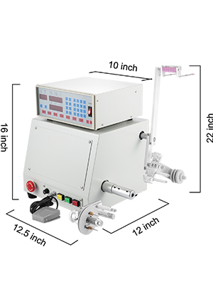 Computer Cnc Automatic Coil Winder Winding Machine For 0.03-1.2mm Wire 110v