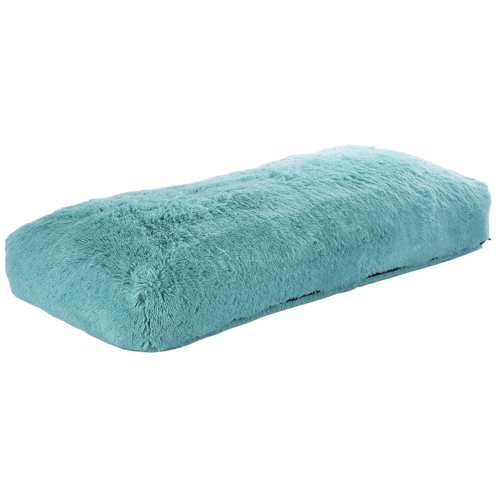 Bean Bag Chair Convertible/with Cover/Armrests for Adult Fluffy Blue/Grey/Black - Picture 23 of 72