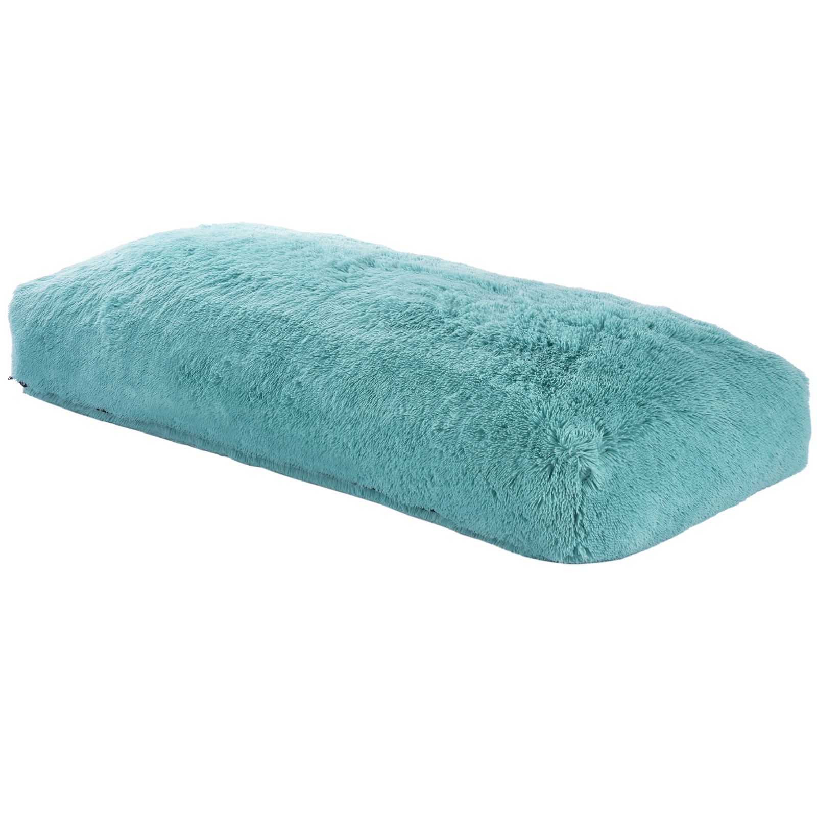 Bean Bag Chair Convertible/with Cover/Armrests for Adult Fluffy Blue/Grey/Black - Picture 21 of 72