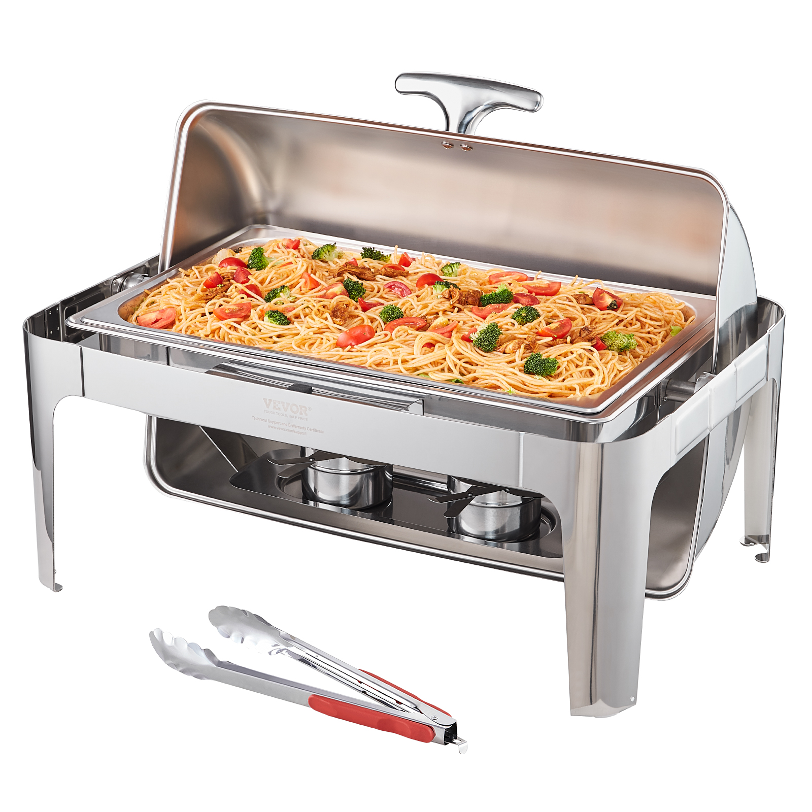 9Qt Stainless Steel Chafer Chafing Dish Sets Catering Food Warmer Buffet Set - Picture 51 of 98
