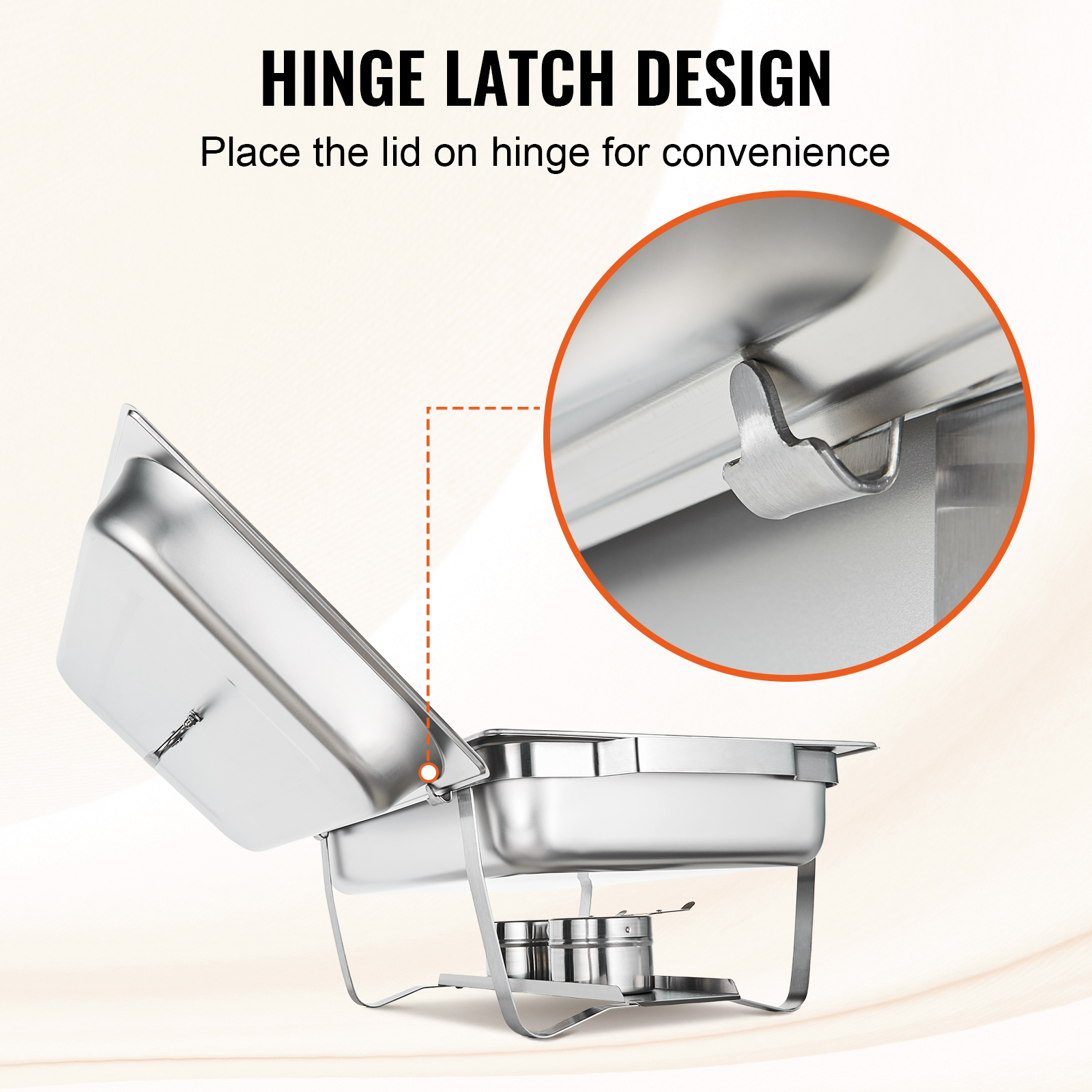 9Qt Stainless Steel Chafer Chafing Dish Sets Catering Food Warmer Buffet Set - Picture 6 of 98