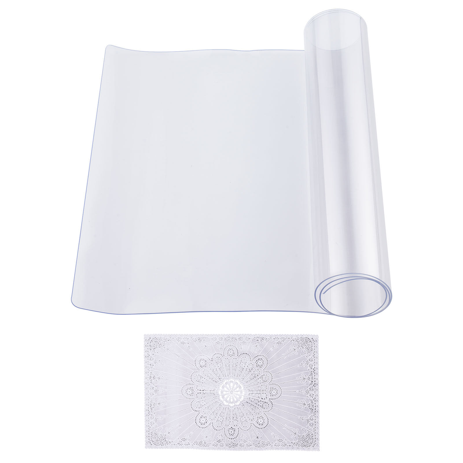 Uimoso PVC Table Protector 14x24-42x96 Inch Clear Plastic Desk Protector 1.5/2mm - Picture 13 of 168