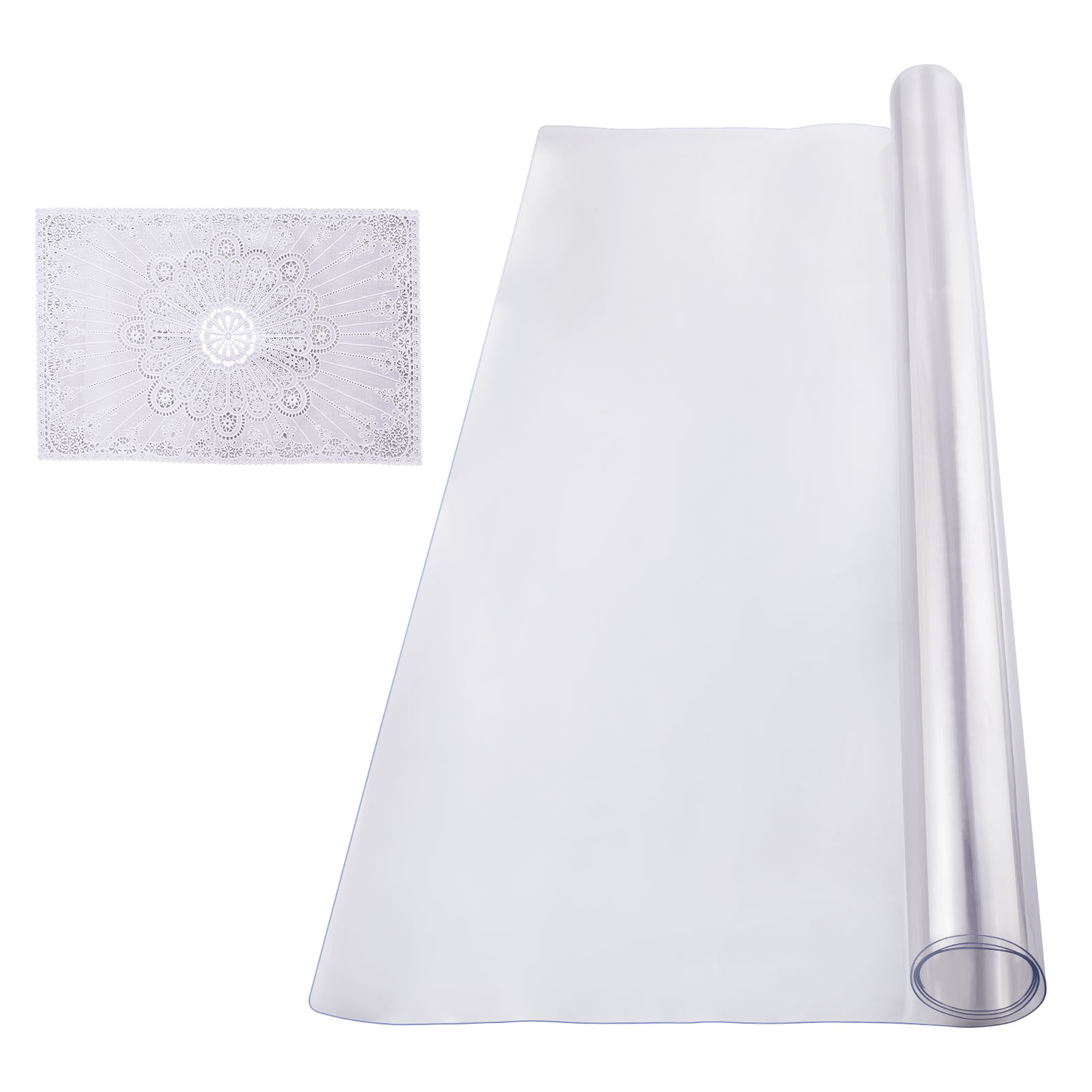 VEVOR PVC Table Protector 14x24-42x96 Inch Clear Plastic Desk Protector 1.5/2mm - Picture 95 of 158