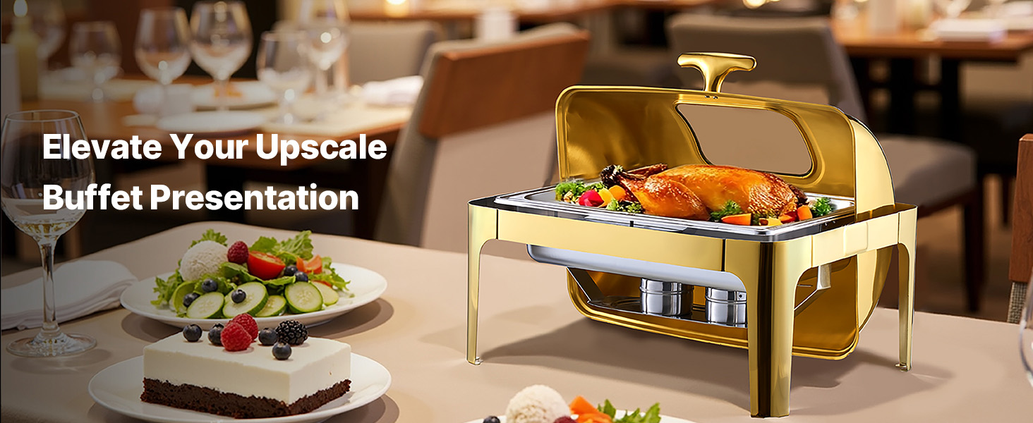 chafing dish serving food at event