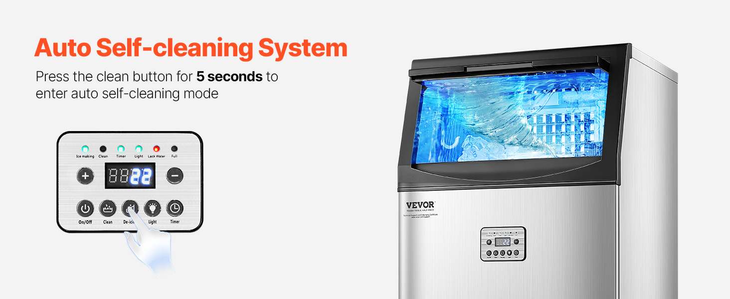 What Does the Clean Button Do on an Atosa Ice Maker? Explained