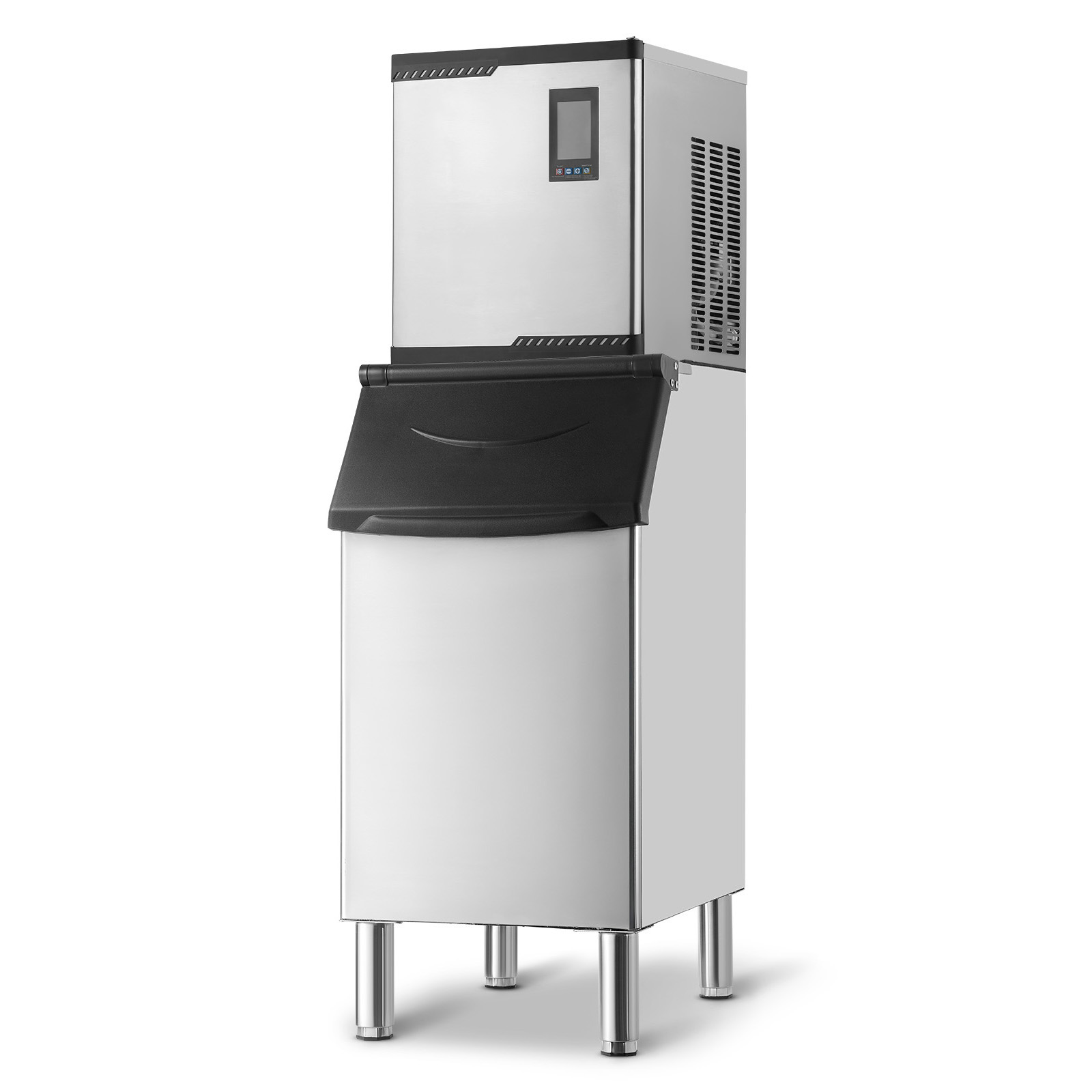 Uimoso 300/450/550/650/800/1000LBS Commercial Ice Maker Machine Self-Cleaning