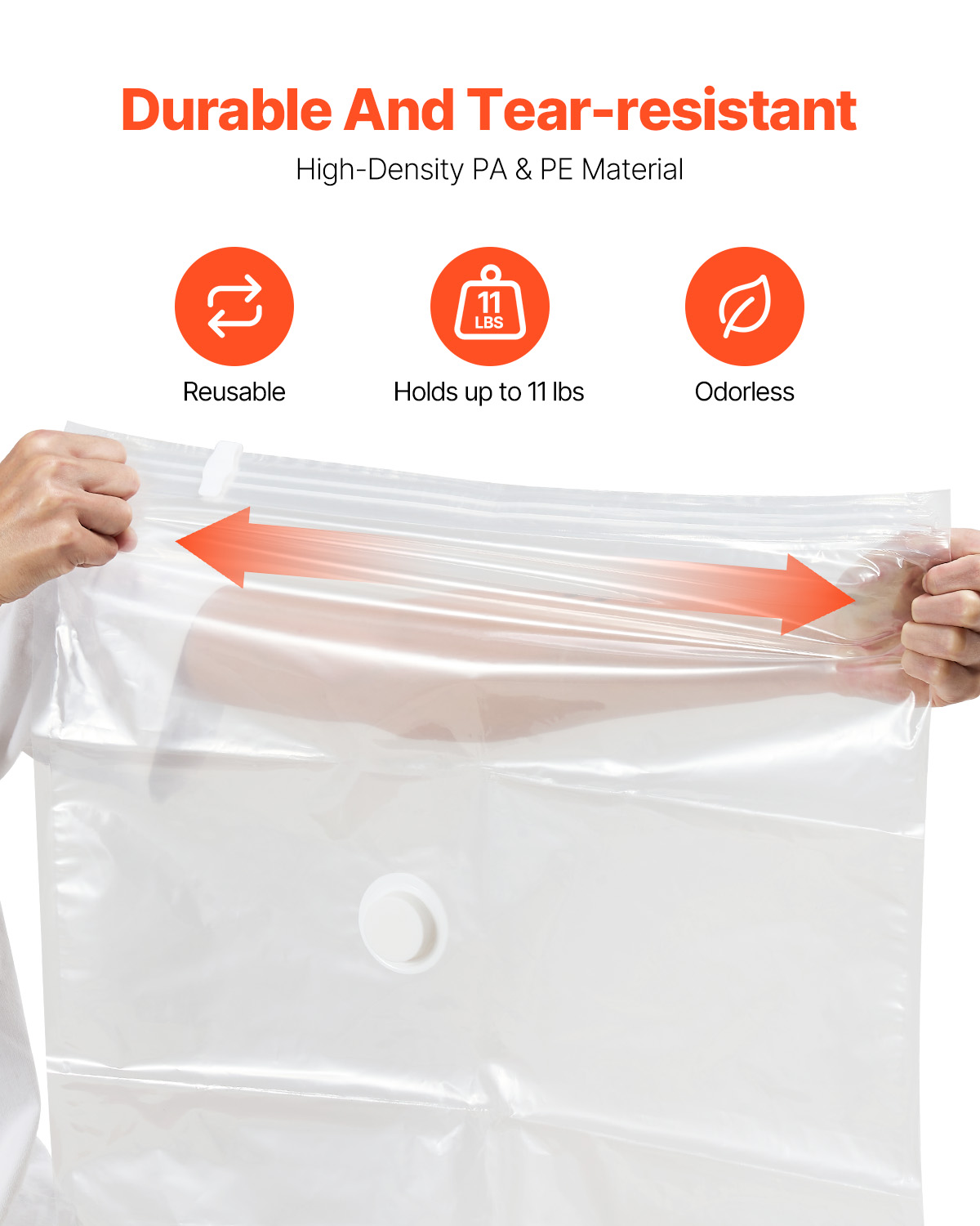 10/15/20pc Vacuum Storage Bags Space Saver Cloth Saving Bag Hand/Electric Pump - Picture 28 of 48