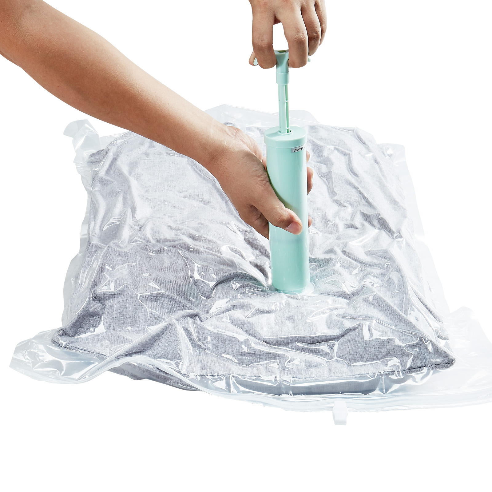10/15/20pc Vacuum Storage Bags Space Saver Cloth Saving Bag Hand/Electric Pump - Picture 34 of 48