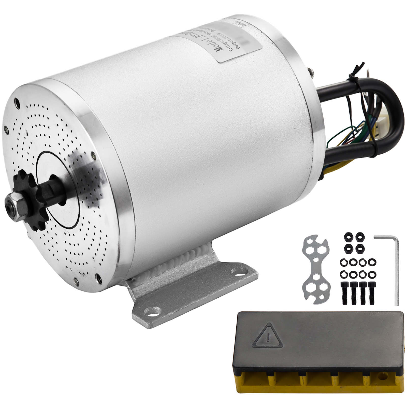 60V DC Brushless Electric Motor 2000W 5600RPM Scooter Reduction E-Scooter Razor 