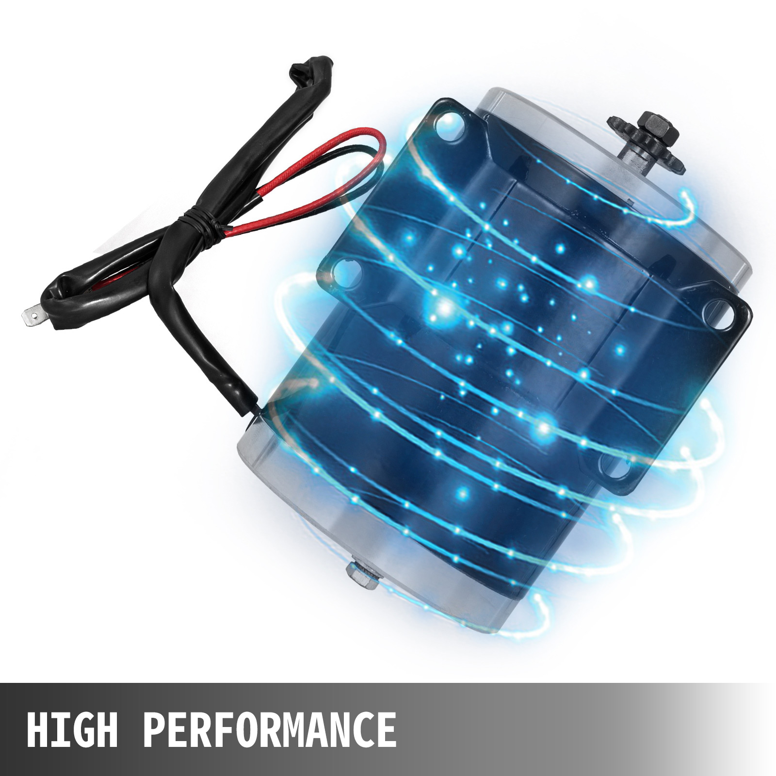 Moteur Brosse 12V 120W Alomejor - Pour Vélo Électrique, Scooter