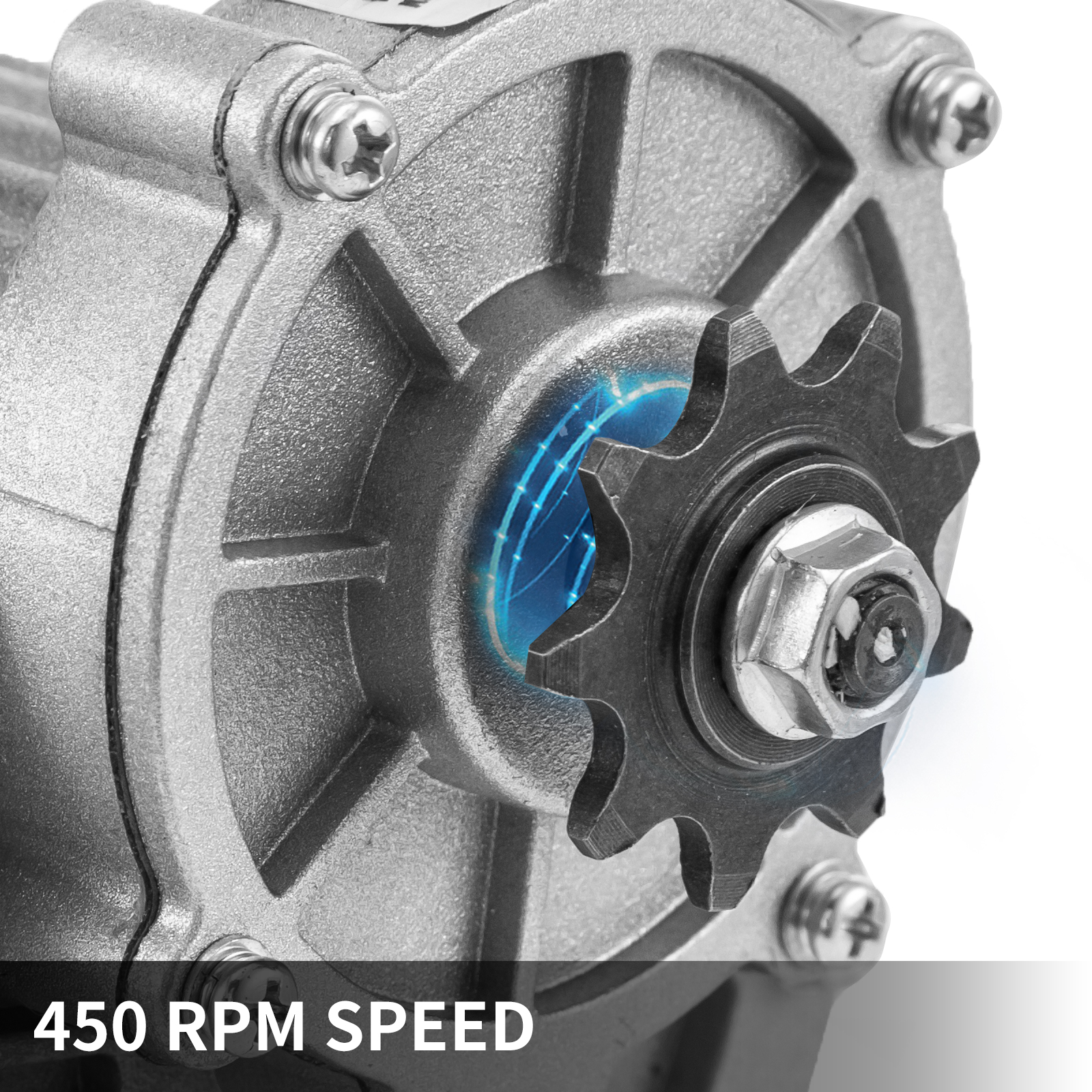 450W 36V DC Motor Gear Reduction Motor Kit 6pcs Controller E-Bike Throttle Grip 