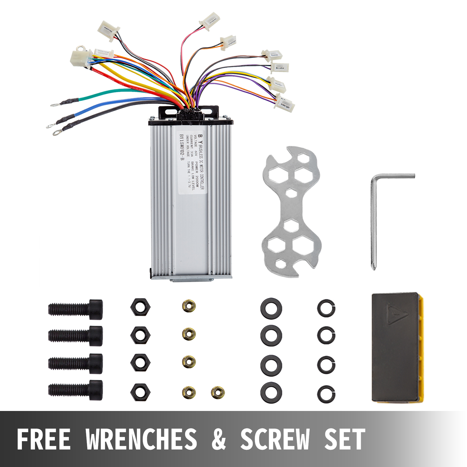 Brushless Electric Motor Controller 60v 2000w Bldc Efficiency Scooter ...