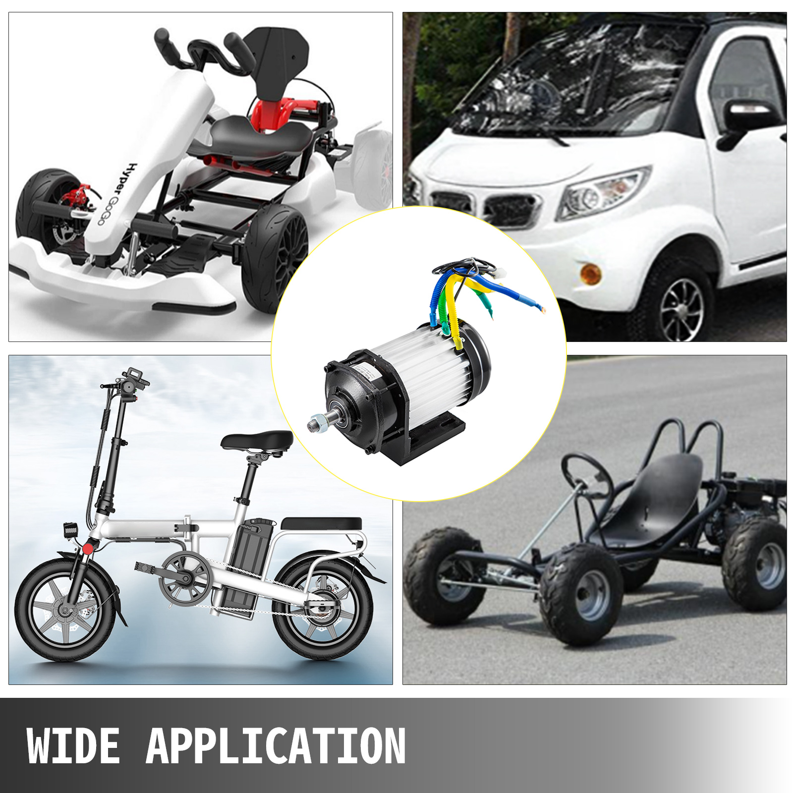 Brushless Motor Go Kart Electric Motor For Go Kart 60v 1500w Electric