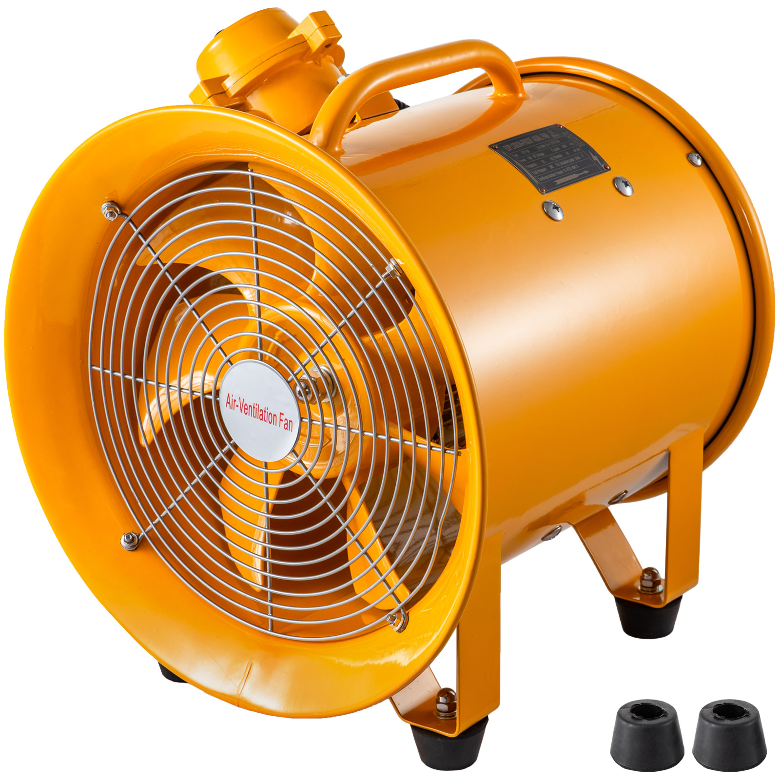 VEVOR Portable Ventilator 12 in. Heavy Duty Blower Fan with 16.4