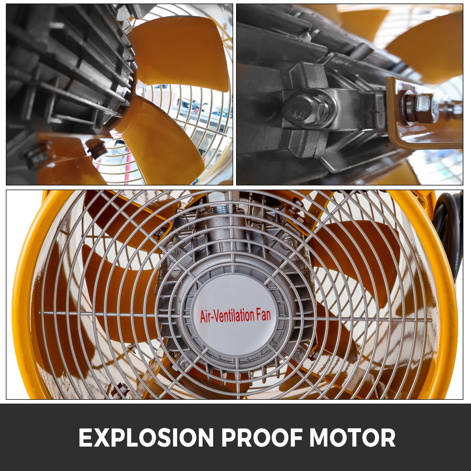 Details about   ATEX 12'' Explosion-proof Rated Ventilator Axial Fan Extractor 2800Rpm 110V 69db 