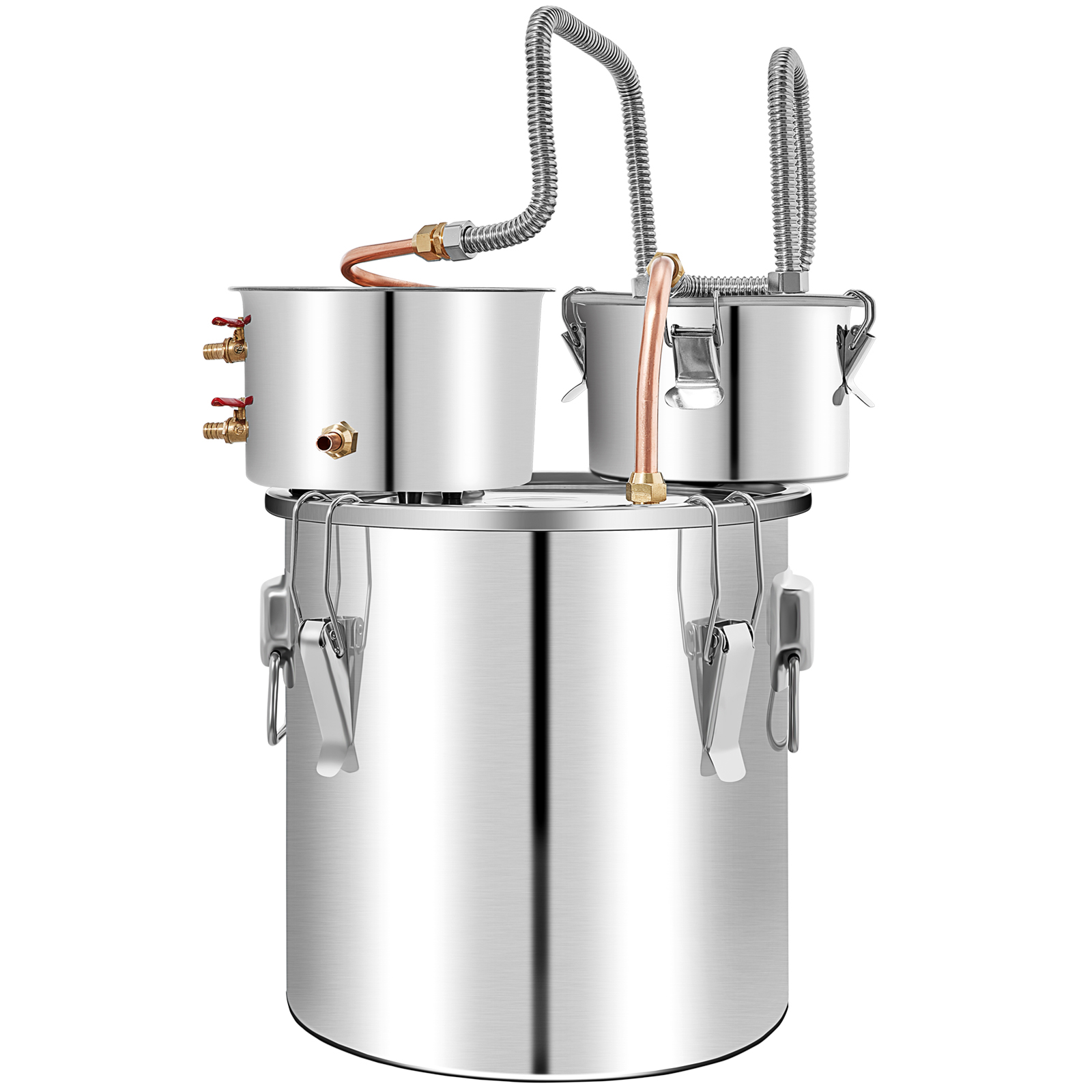 3/5/8/13.2 Gal Moonshine Still Water Wine Alcohol Distiller Brewing Kit - Picture 85 of 144
