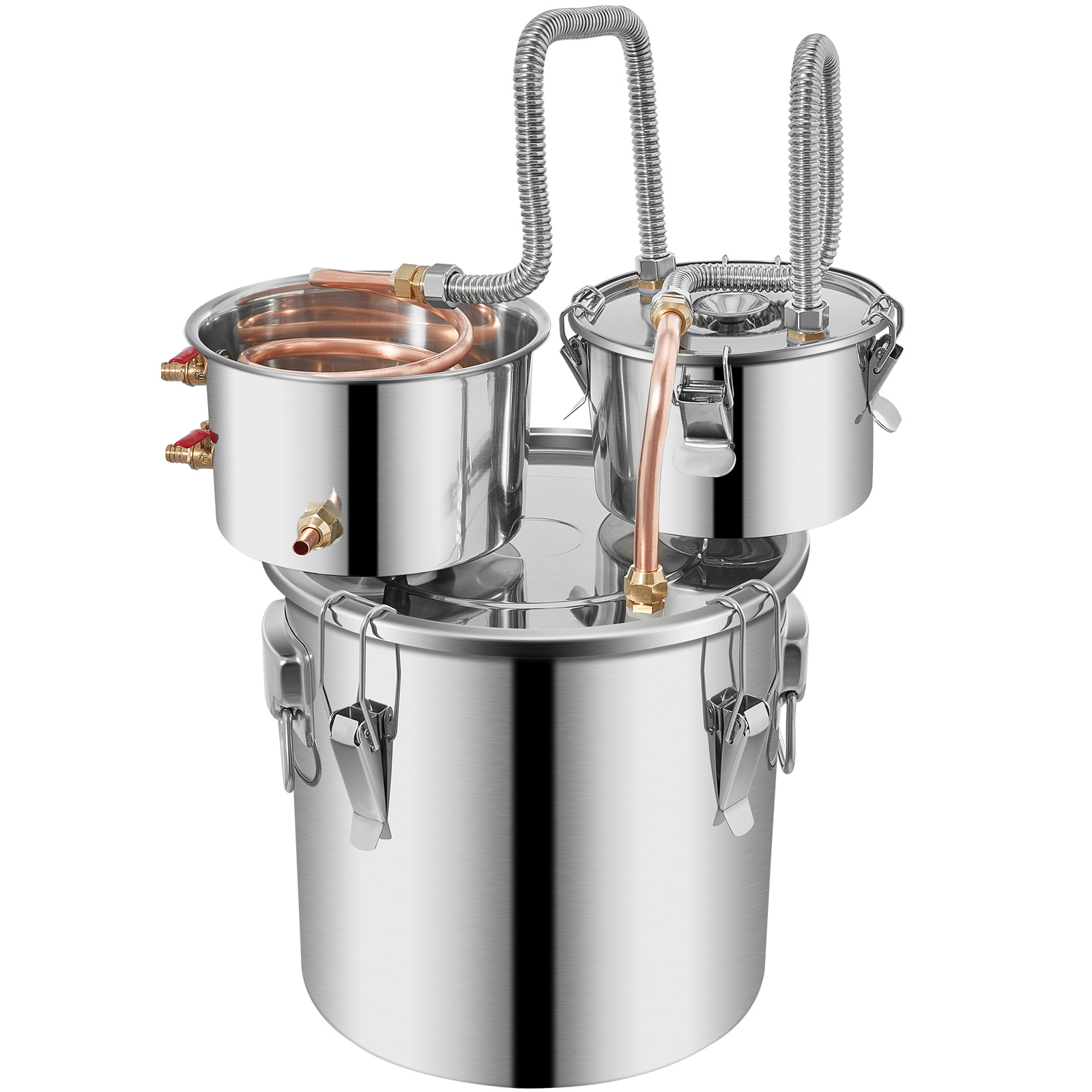 3/5/8/13.2 Gal Moonshine Still Water Wine Alcohol Distiller Brewing Kit - Picture 59 of 144