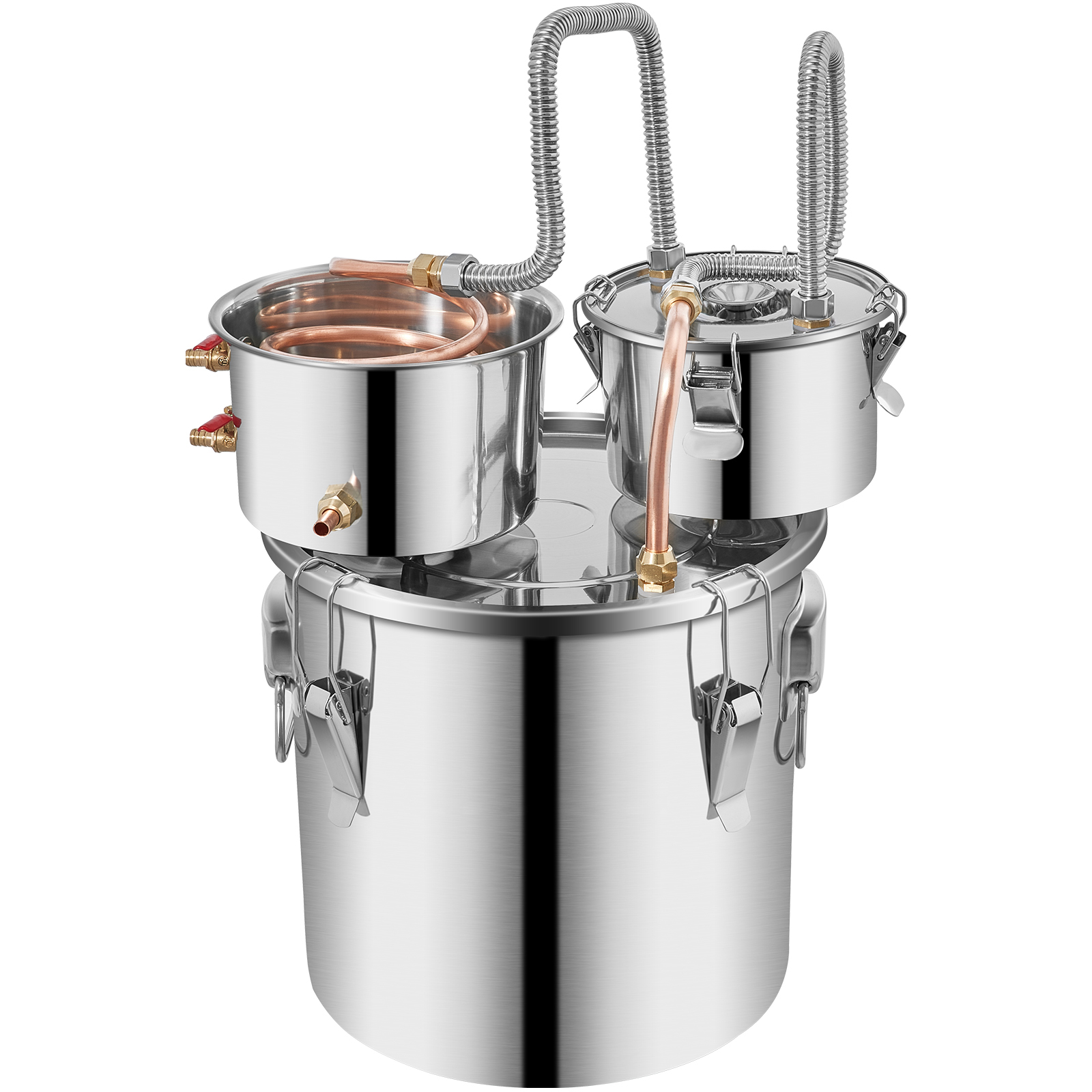 3/5/8/13.2 Gal Moonshine Still Water Wine Alcohol Distiller Brewing Kit - Picture 71 of 144