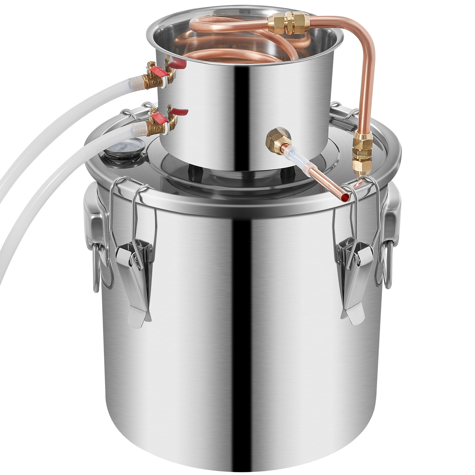 3/5/8/13.2 Gal Moonshine Still Water Wine Alcohol Distiller Brewing Kit - Picture 35 of 144
