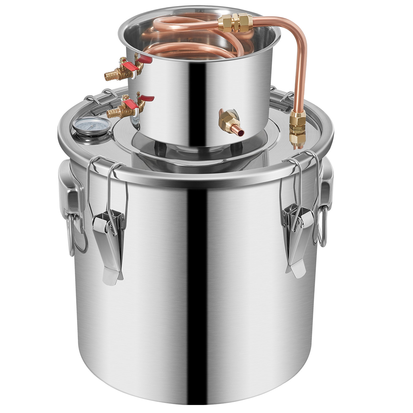 3/5/8/13.2 Gal Moonshine Still Water Wine Alcohol Distiller Brewing Kit - Picture 132 of 144