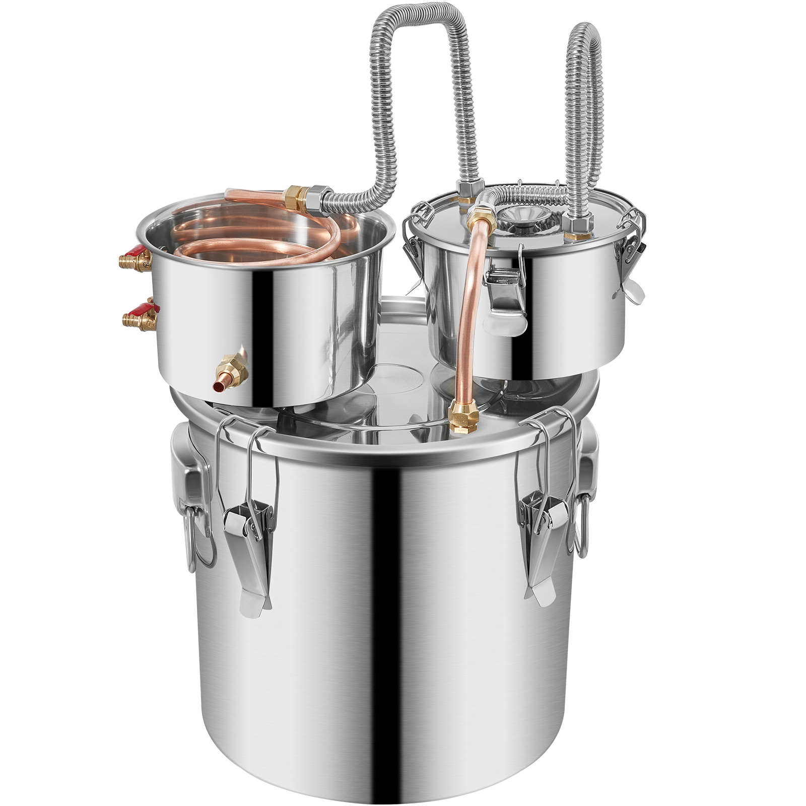 3/5/8/13.2 Gal Moonshine Still Water Wine Alcohol Distiller Brewing Kit - Picture 83 of 144