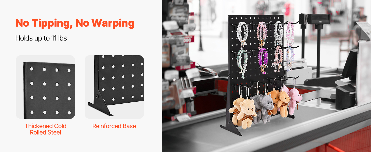 steel pegboard durability