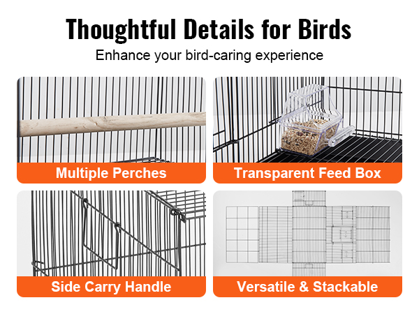 Voliera Gabbia Per Uccelli Da Esterno 80,5x57x158,5 Cm Tetto In Asfalto In Legno Di Abete Grigio Chiaro 64426385 - Foto 12