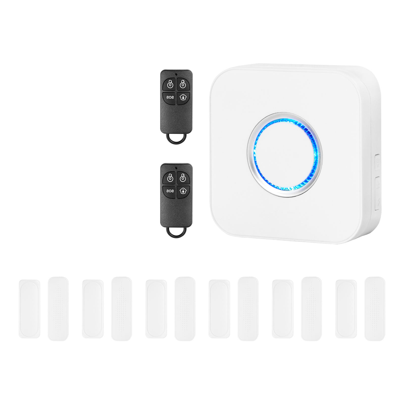 Uimoso Wireless Doorbell System with Video and Contact Sensor Alarm