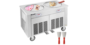 Automatic Ice Cream Maker Machine Roll Soft Serve Hard Household