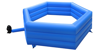 VEVOR Gaga Ball Pit Inflatable, 20 ft Gagaball Court with Electric Air Pump, Inflates in Under 3 Minutes for Outdoor Indoor School Family Activity
