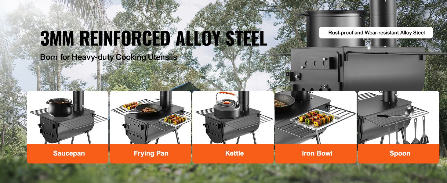 Wood Stove A100 2.4w