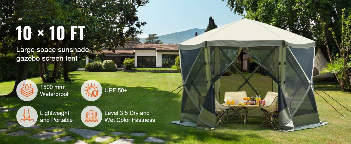 Camping Gazebo Screen Tent A100 1.4w