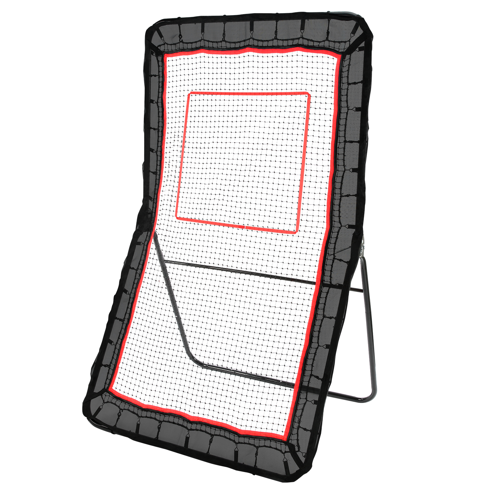 VEVOR 5/3/4x7/8/4ft Lacrosse Baseball Rebounder Softball Bounce Pinchback Net