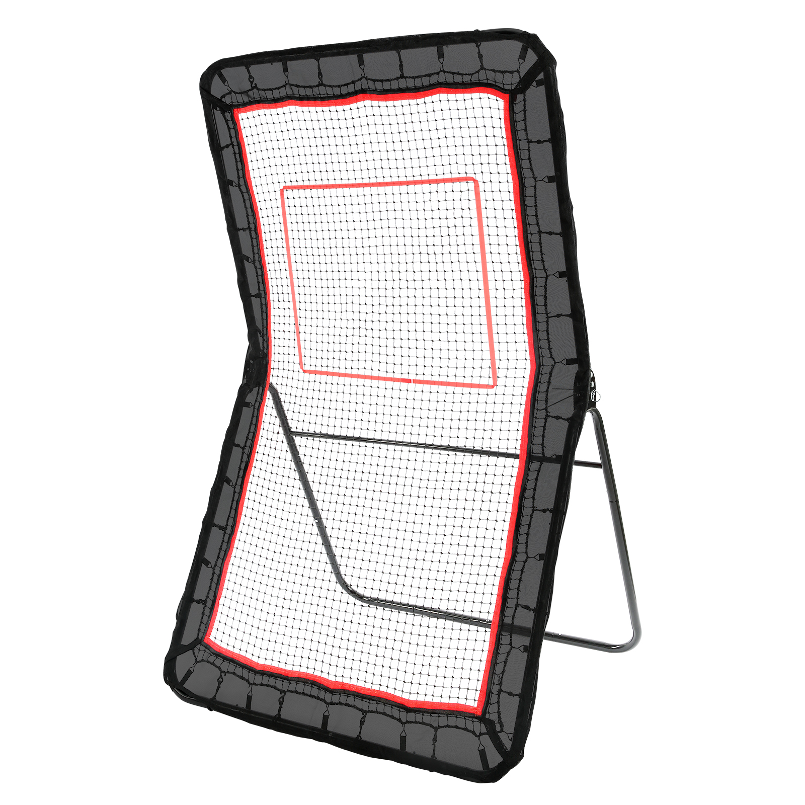 VEVOR 5/3/4x7/8/4ft Lacrosse Baseball Rebounder Softball Bounce Pinchback Net