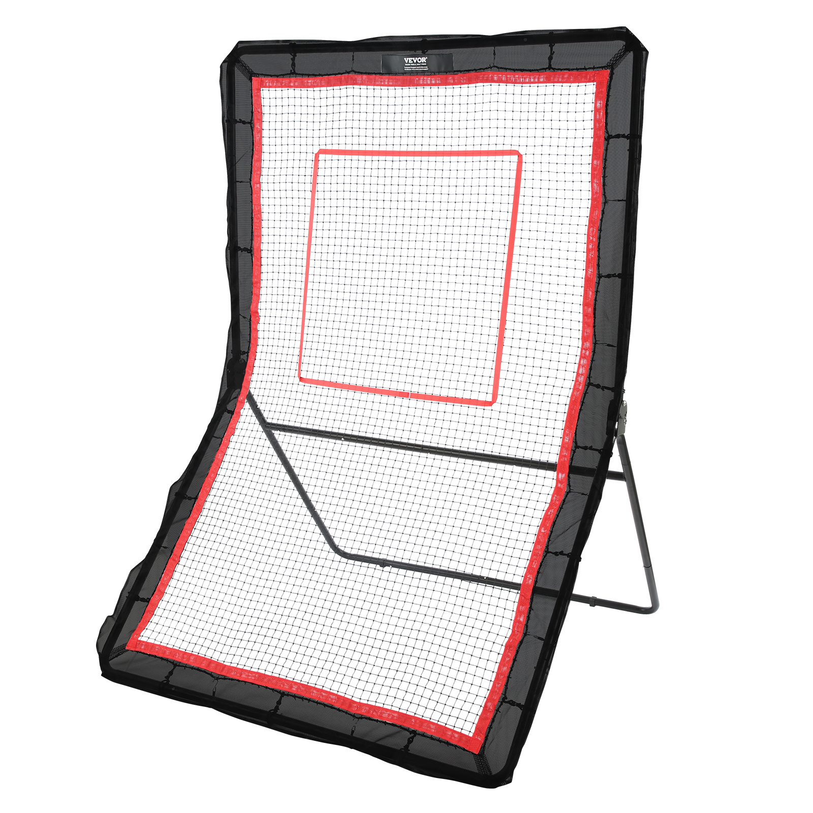 VEVOR 5/3/4x7/8/4ft Lacrosse Baseball Rebounder Softball Bounce Pinchback Net