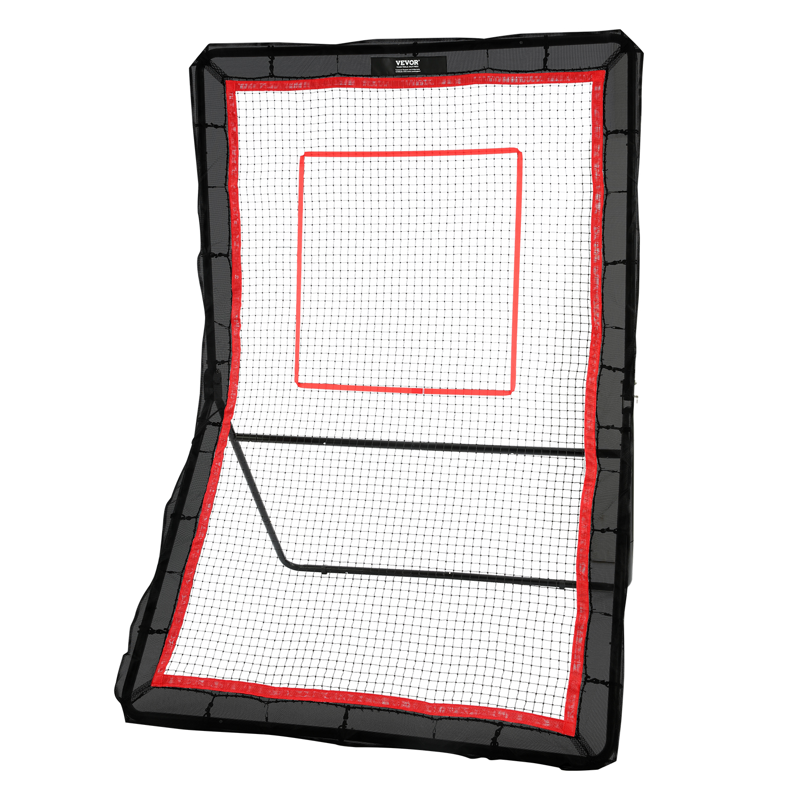 VEVOR 5/3/4x7/8/4ft Lacrosse Baseball Rebounder Softball Bounce Pinchback Net