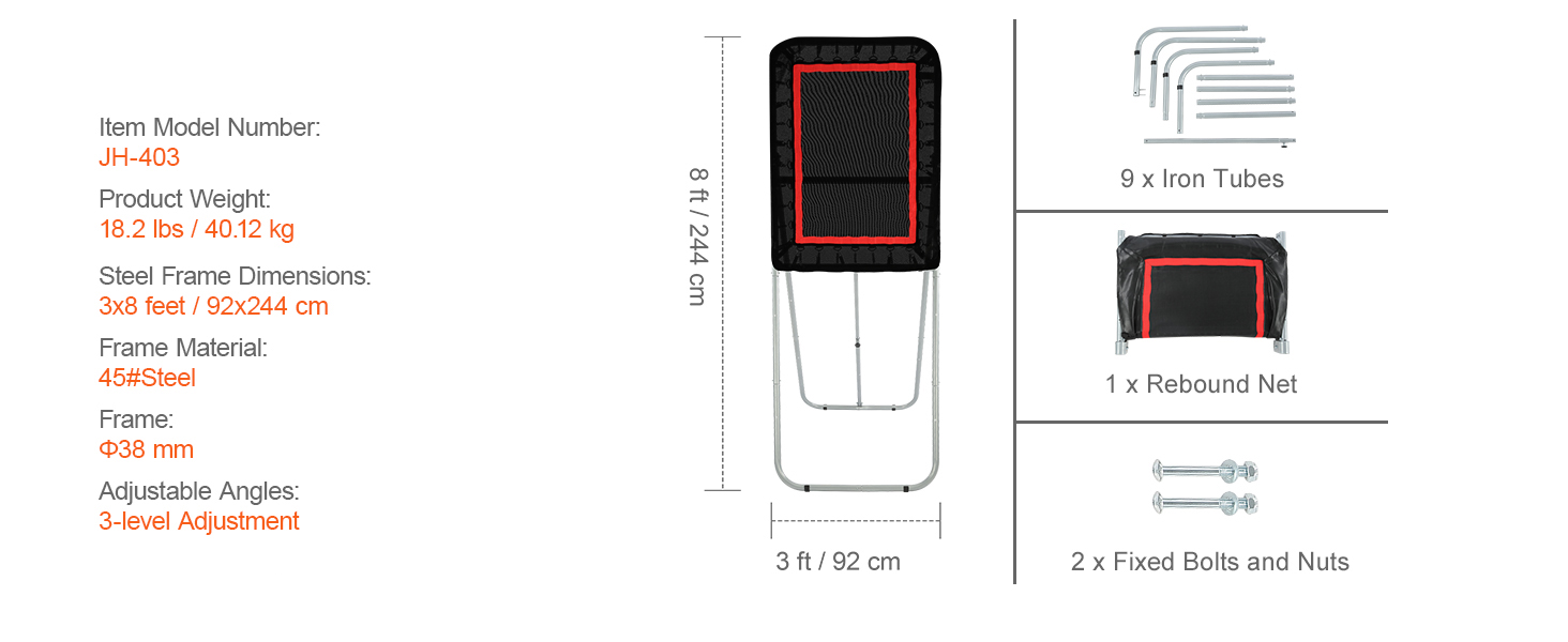 Lacrosse Rebounder,Pinchback,Adjustable