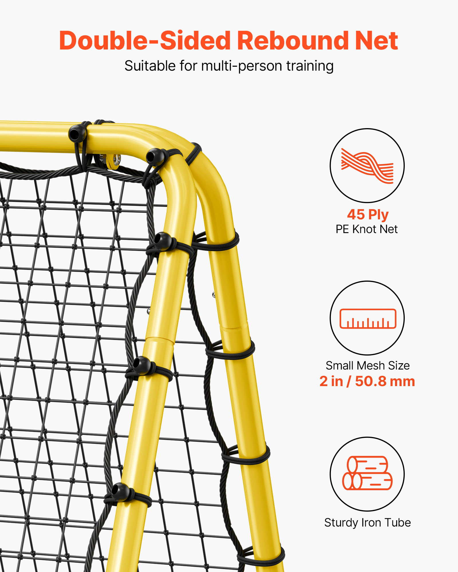 Soccer Rebounder Board/Net 32X12"-7x7' Kick-Back Portable Football Training Gift - Picture 42 of 86