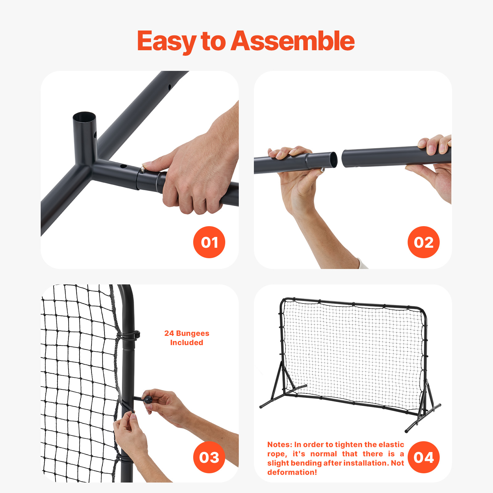 Soccer Rebounder Board/Net 32X12"-7x7' Kick-Back Portable Football Training Gift - Picture 66 of 86