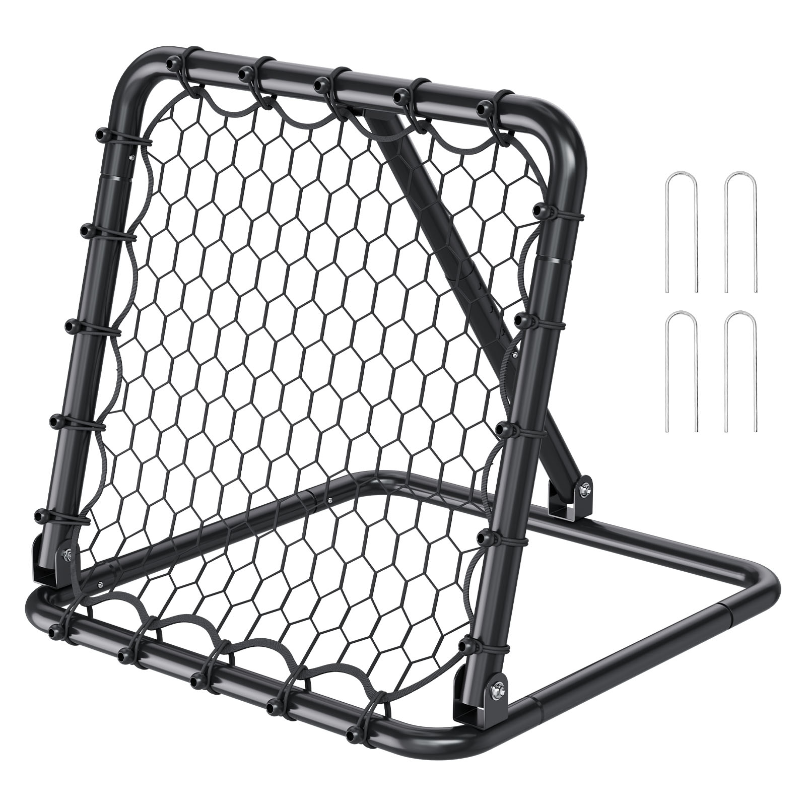 Soccer Rebounder Board/Net 32X12"-7x7' Kick-Back Portable Football Training Gift - Picture 51 of 86