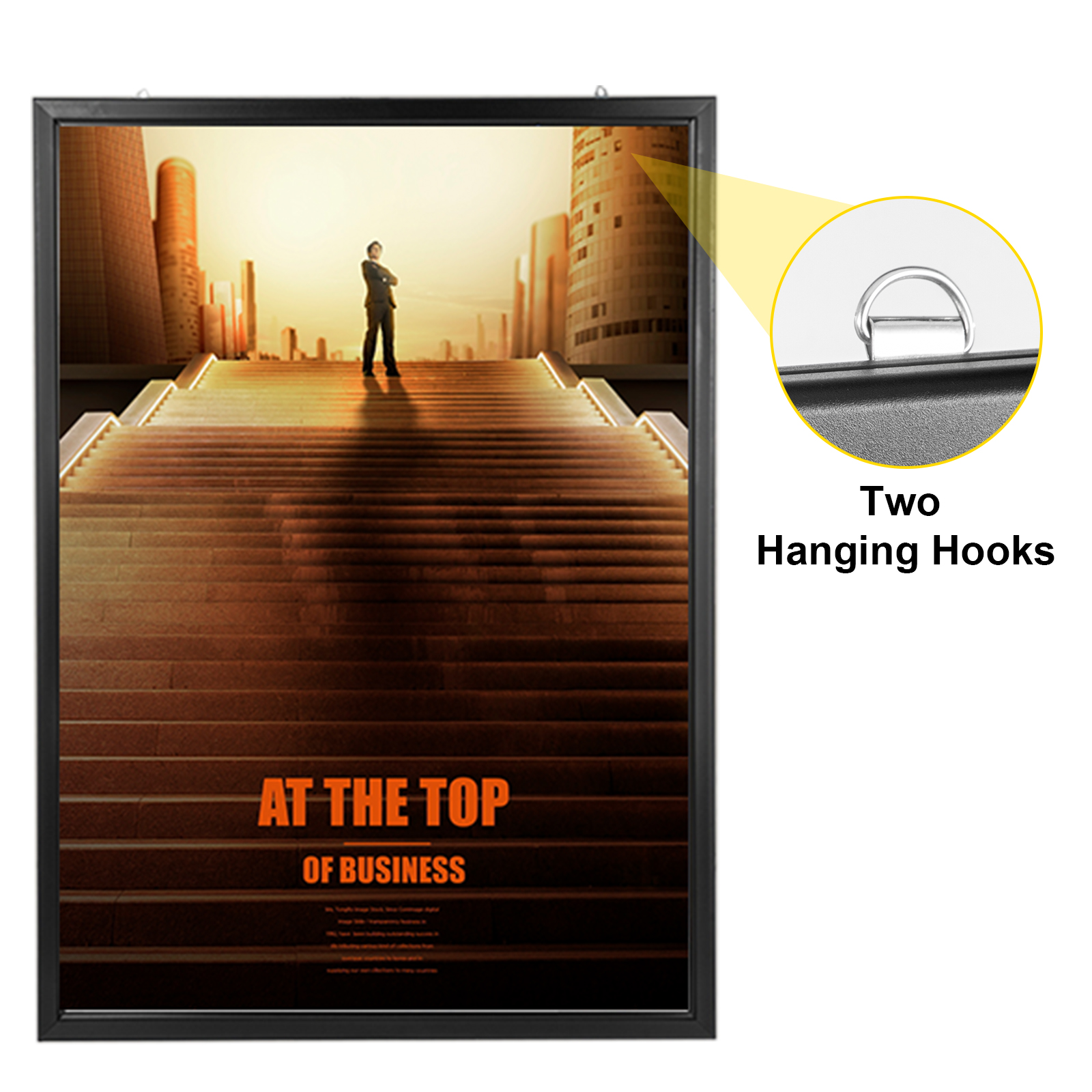 LED Poster Light Box Frame Illuminated Display Advertising High Efficiency 