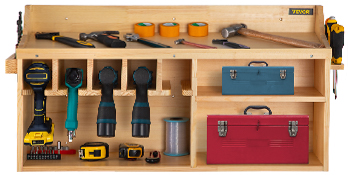 Soporte de pared para herramientas eléctricas, soporte de pared de acero  aleado, organizadores de garaje y almacenamiento, para herramientas