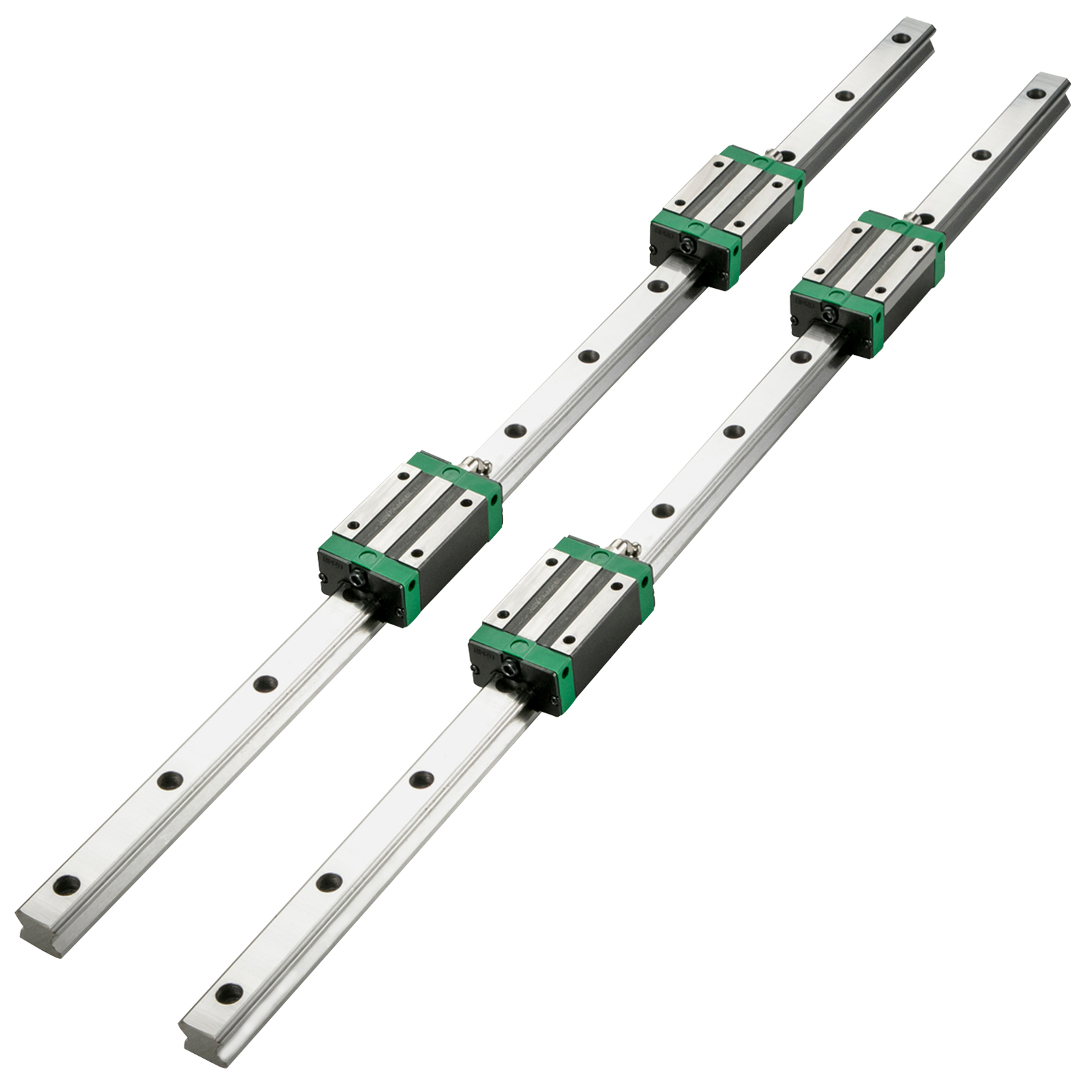 VEVOR 2PCS Linear Rail 0 79 67 Inch Linear Bearings And Rails With