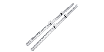 VEVOR Linear Rail SBR16-300mm 2PCs Linear Rail Shaft Rod W/ 4 SBR16UU Blocks