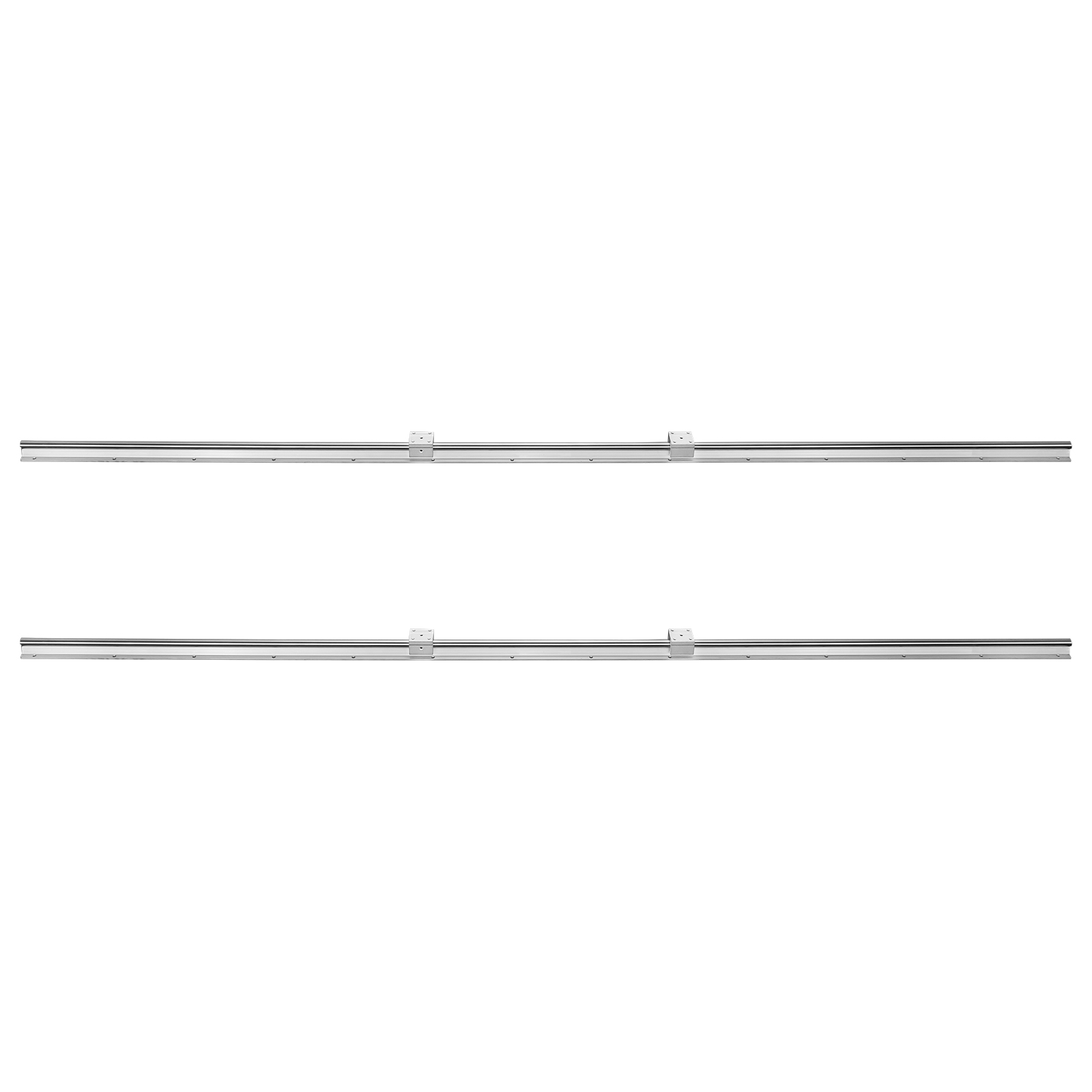 2PCS SBR/SFC Linear Guide Rail Slide Rail 4 PCS Bearing Block Rail Support - Produktbild 10