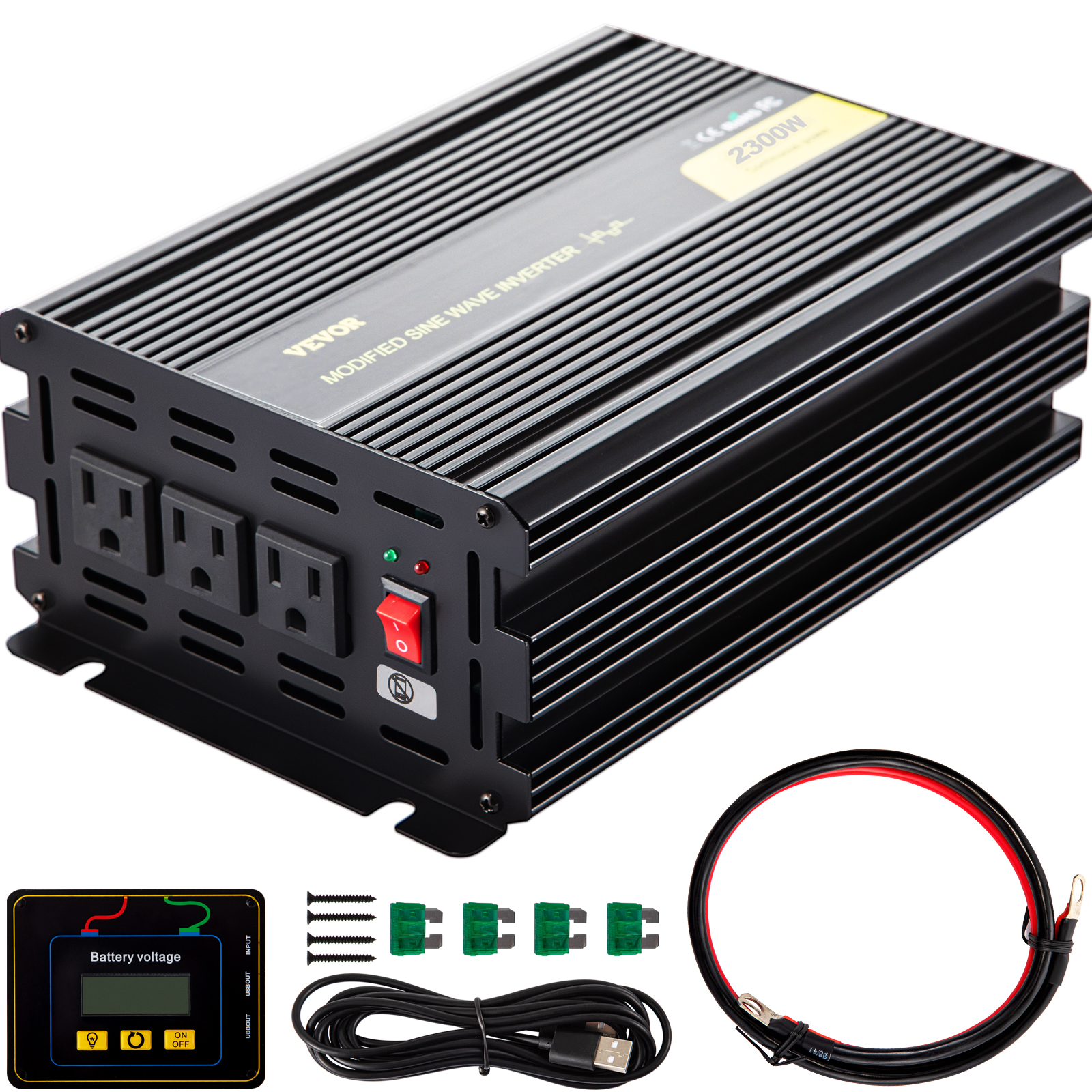 5000W Power Inverter,Modified Sine Wave,DC12V to AC120V