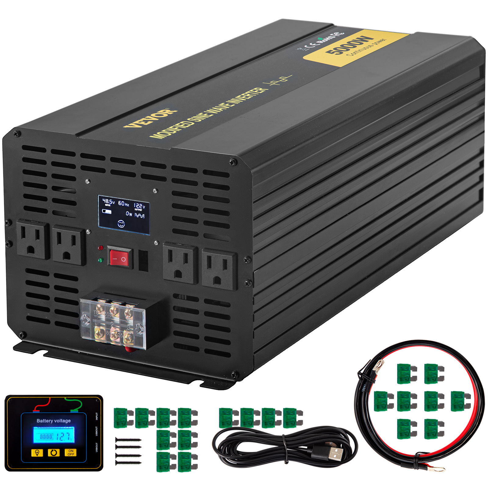 All-in-one Inverter Built in 5000W 48V Pure Sine Wave Power