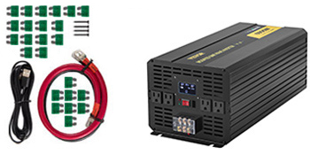 6000W Power Inverter,Modified Sine Wave,DC12V to AC120V